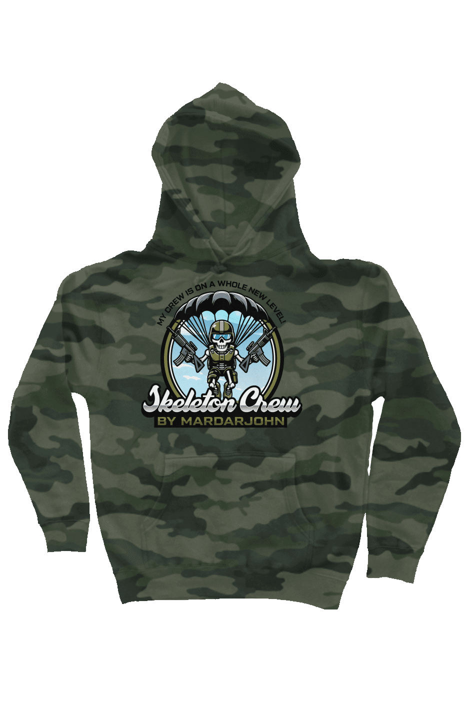 Camo Independent Heavyweight Hoodie
