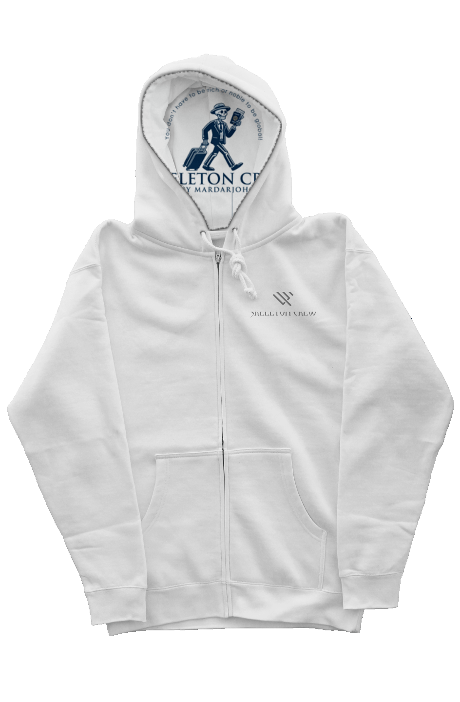 independent zip hoody