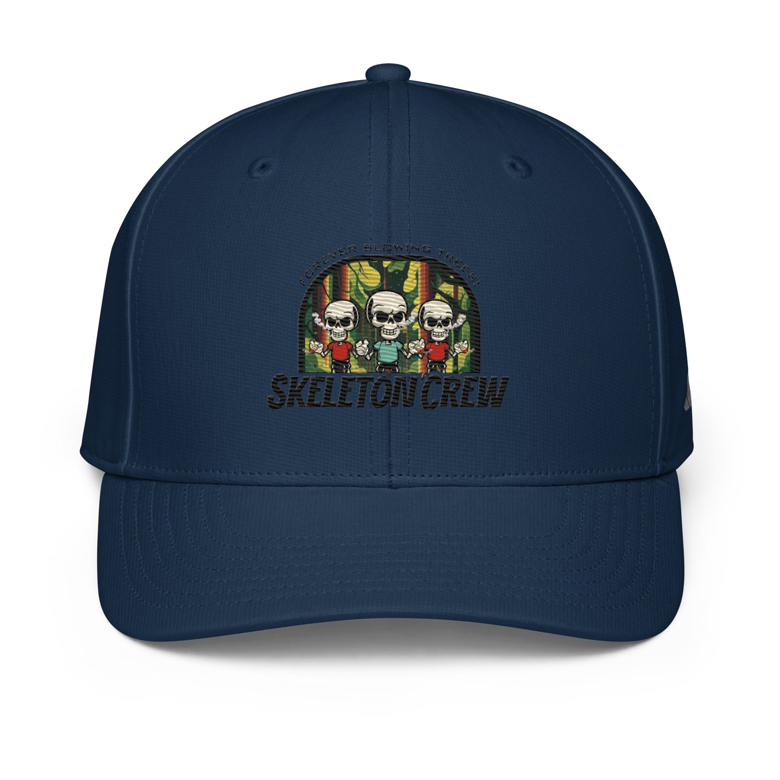collegiate navy adidas performance cap for men