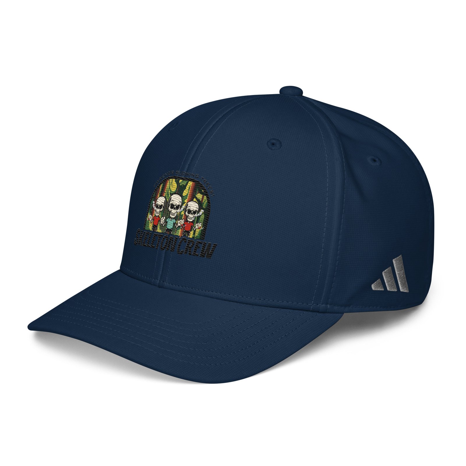 collegiate navy adidas performance cap for men
